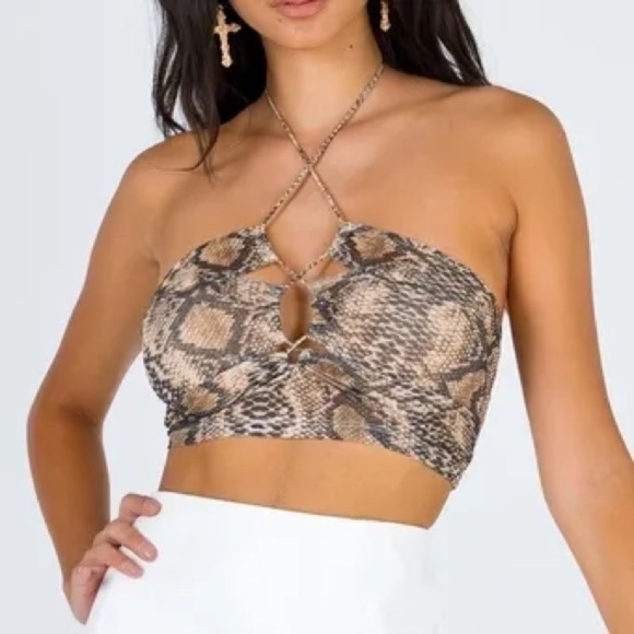 PRINCESS POLLY Alvarez Crop Top - Picture 1 of 5